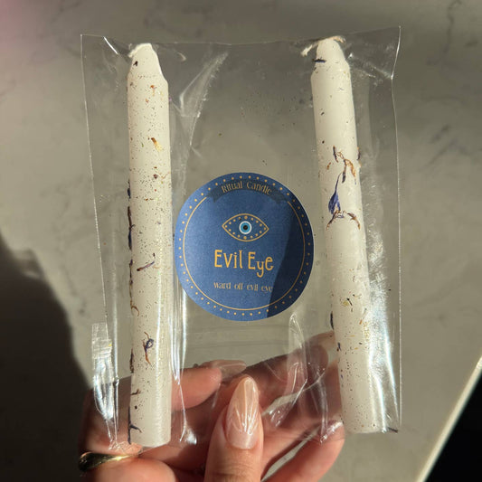 Evil Eye Ritual Candles - Protections & Spiritual Shield