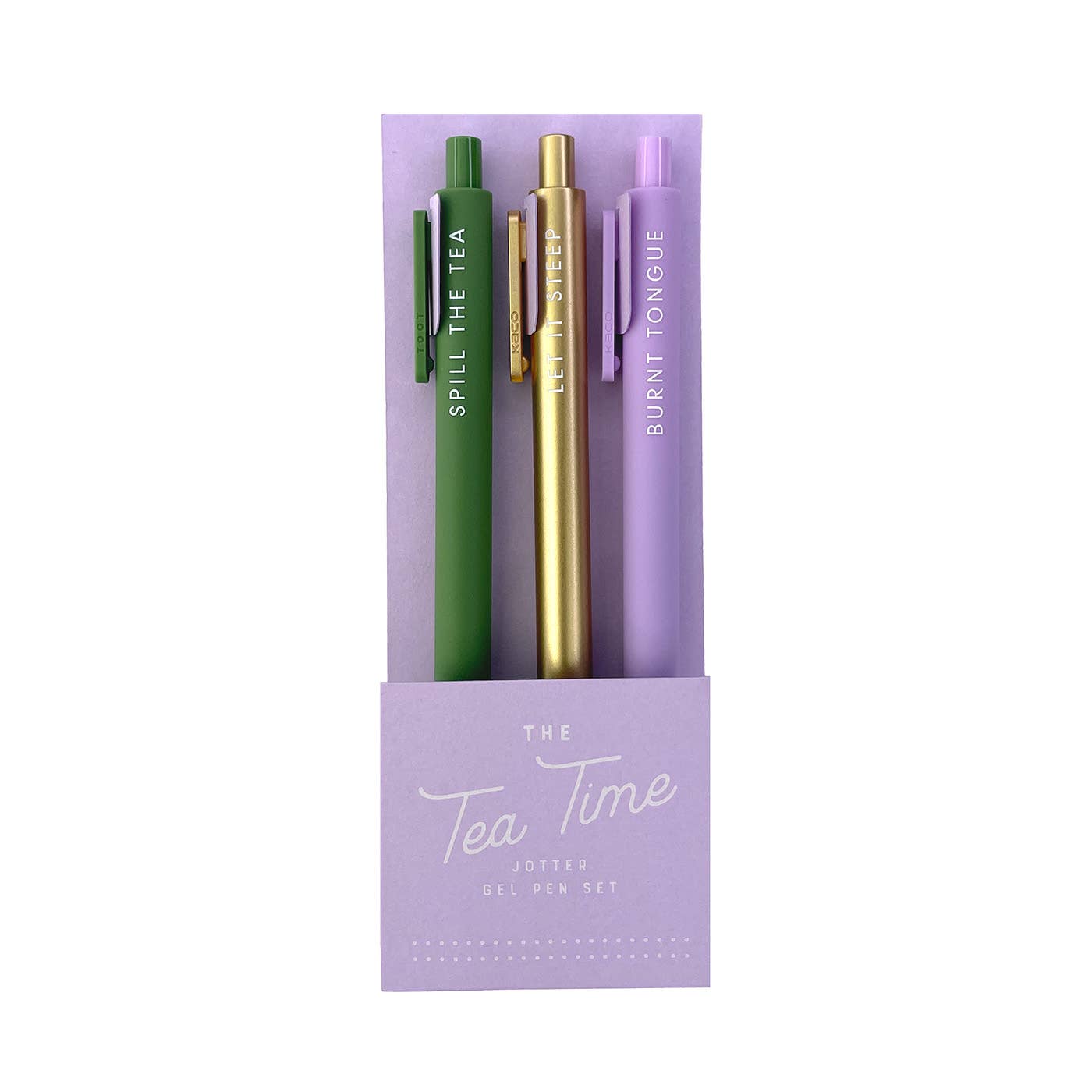 The Tea Time Jotter Gel Pen Set