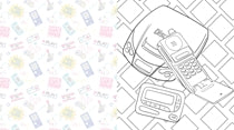 Best of the 90s Coloring Book