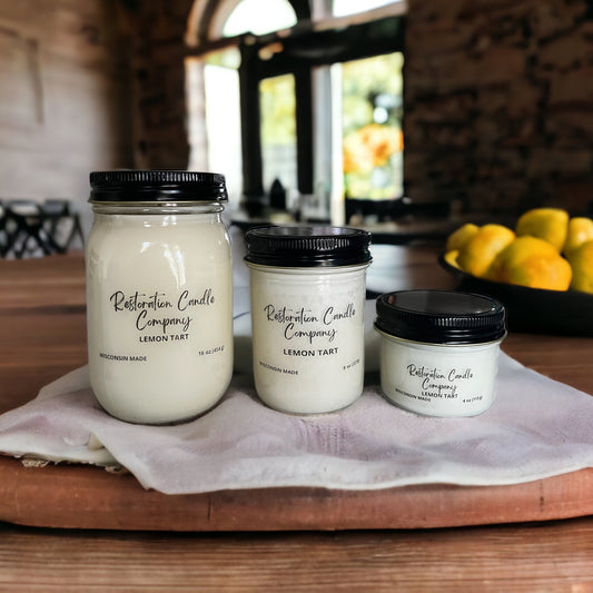 Lemon Tart Soy Candle