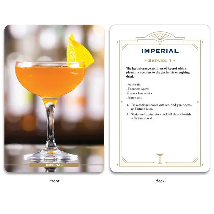 Gin Cocktail Cards A-Z