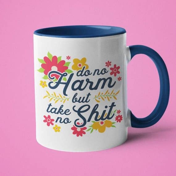 Do No Harm But Take No Sh*t Mug