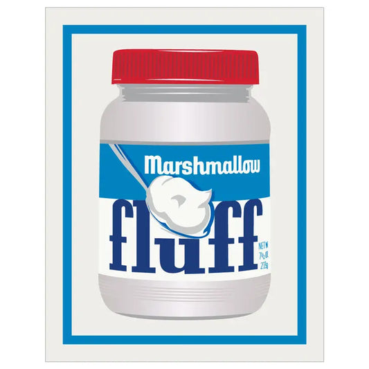 Marshmallow Fluff Magnet