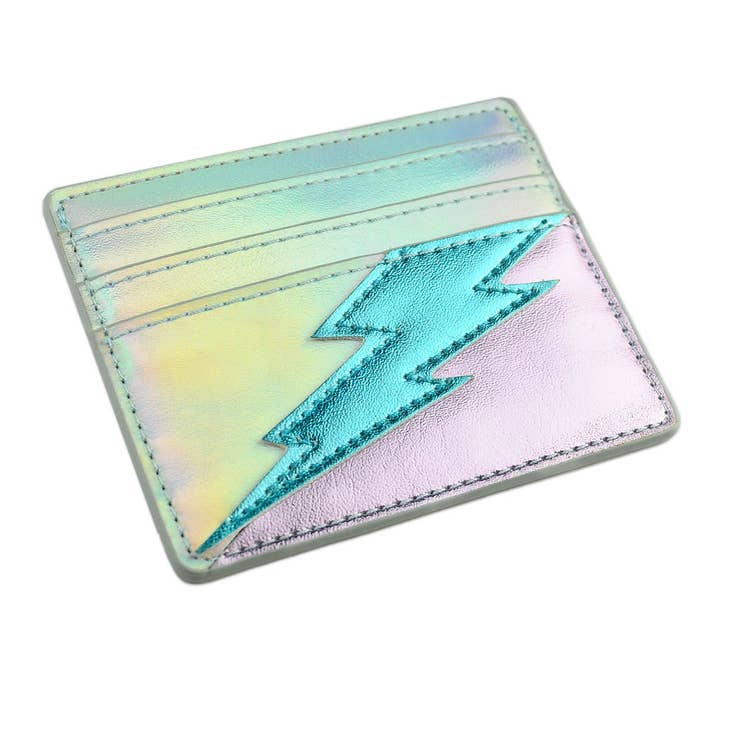 Lightning Bold Wallet in Iridescent Dream