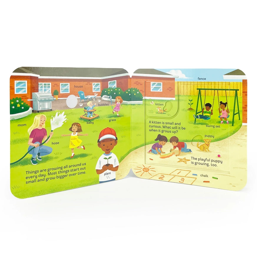 Peek-A-Flap Grow Board Book