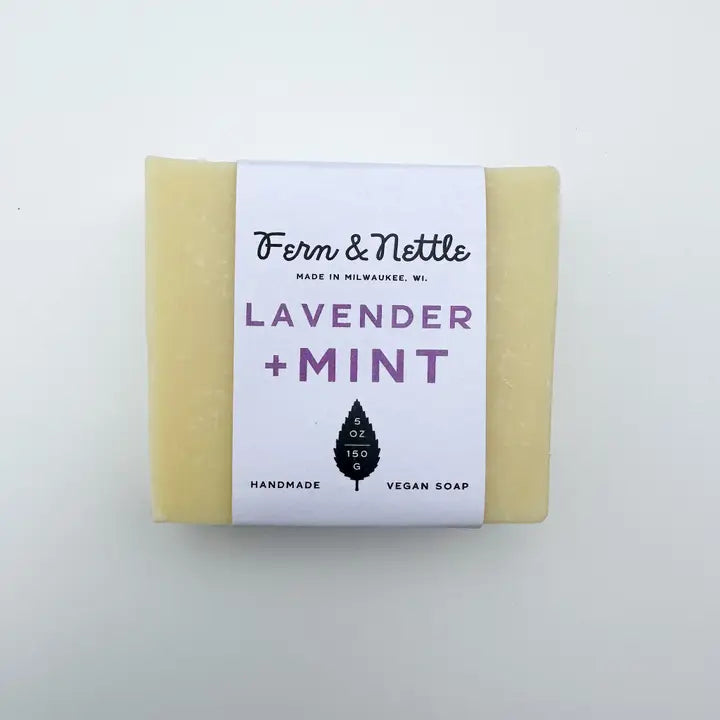 Lavender + Mint Vegan Soap