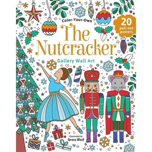 Nutcracker: Color-Your-Own Gallery Wall Art