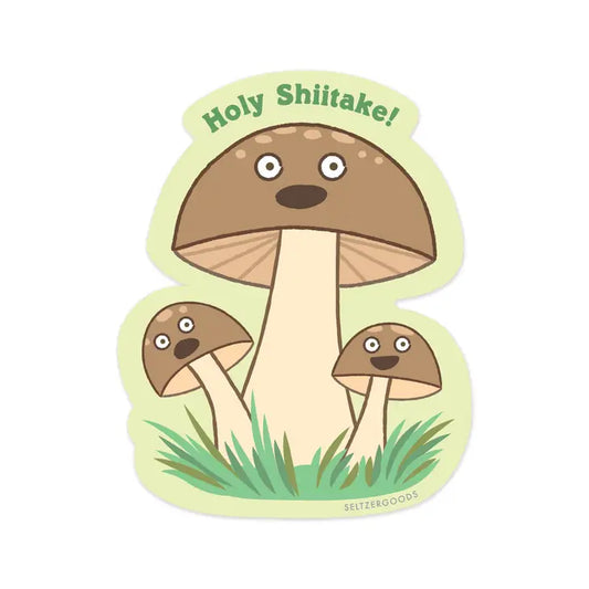 Holy Shitake Sticker