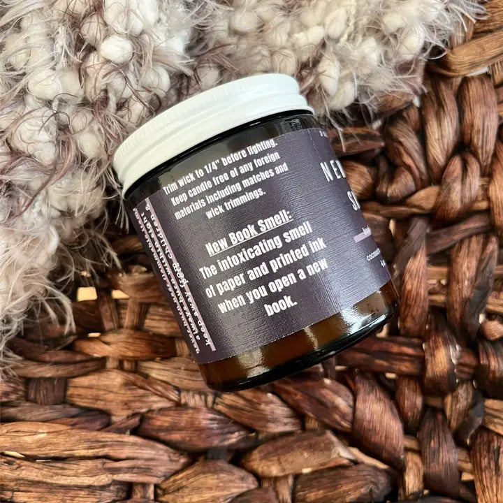 New Book Smell Bookish Soy Candle