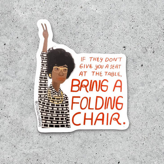 Shirley Chisolm Sticker