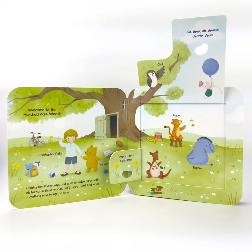 Peek-A-Flap Winnie-the-Pooh Board Book