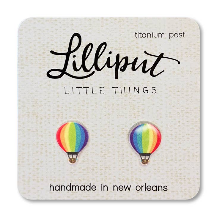 Hot AIr Balloon Earrings