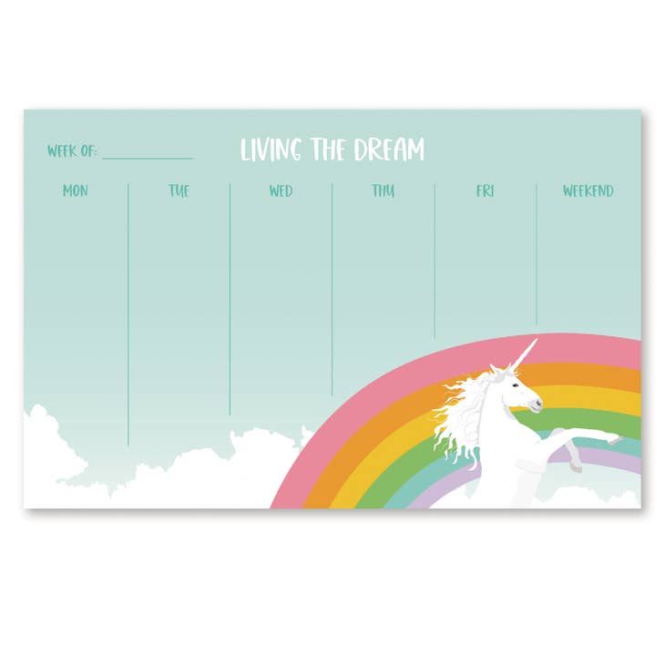 Living The Dream Weekly Planner