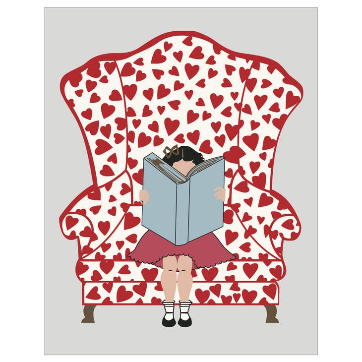 Valentine Reader Print