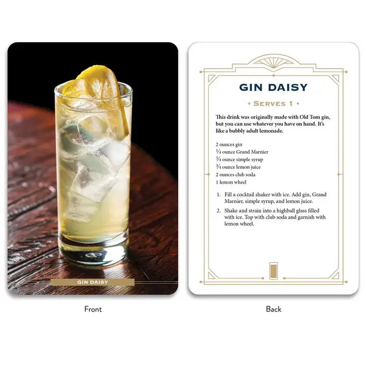 Gin Cocktail Cards A-Z