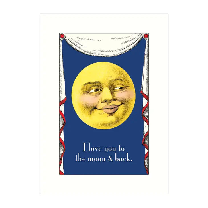 To the Moon and Back Card