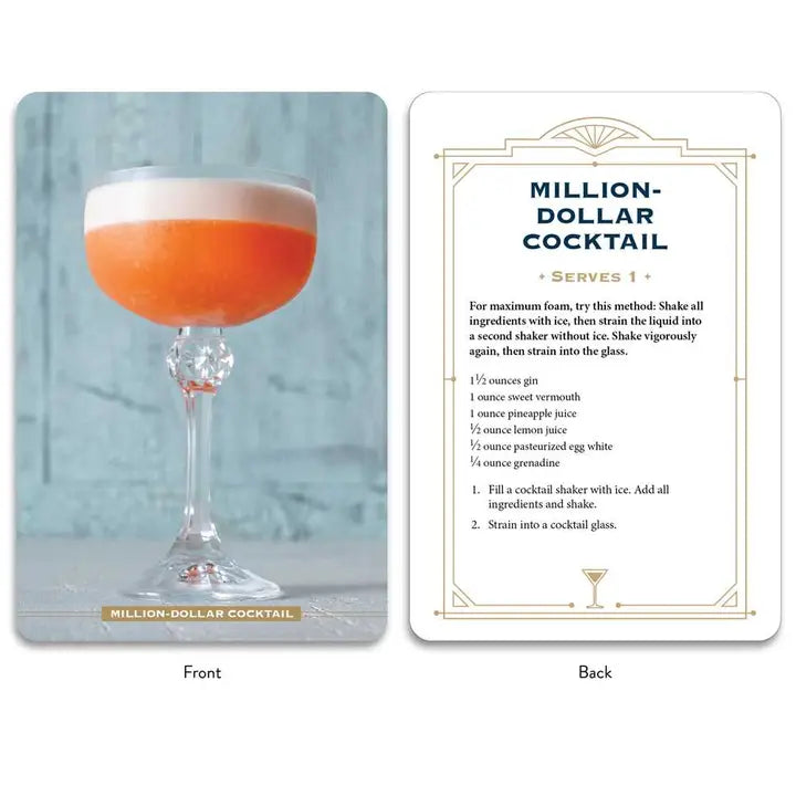 Gin Cocktail Cards A-Z