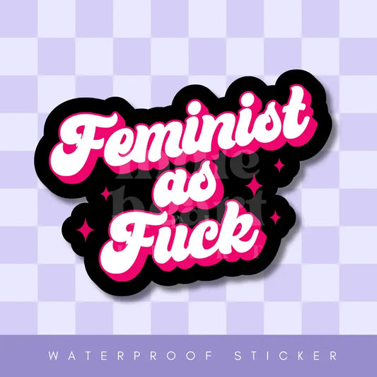 Feminist AF Vinyl Sticker