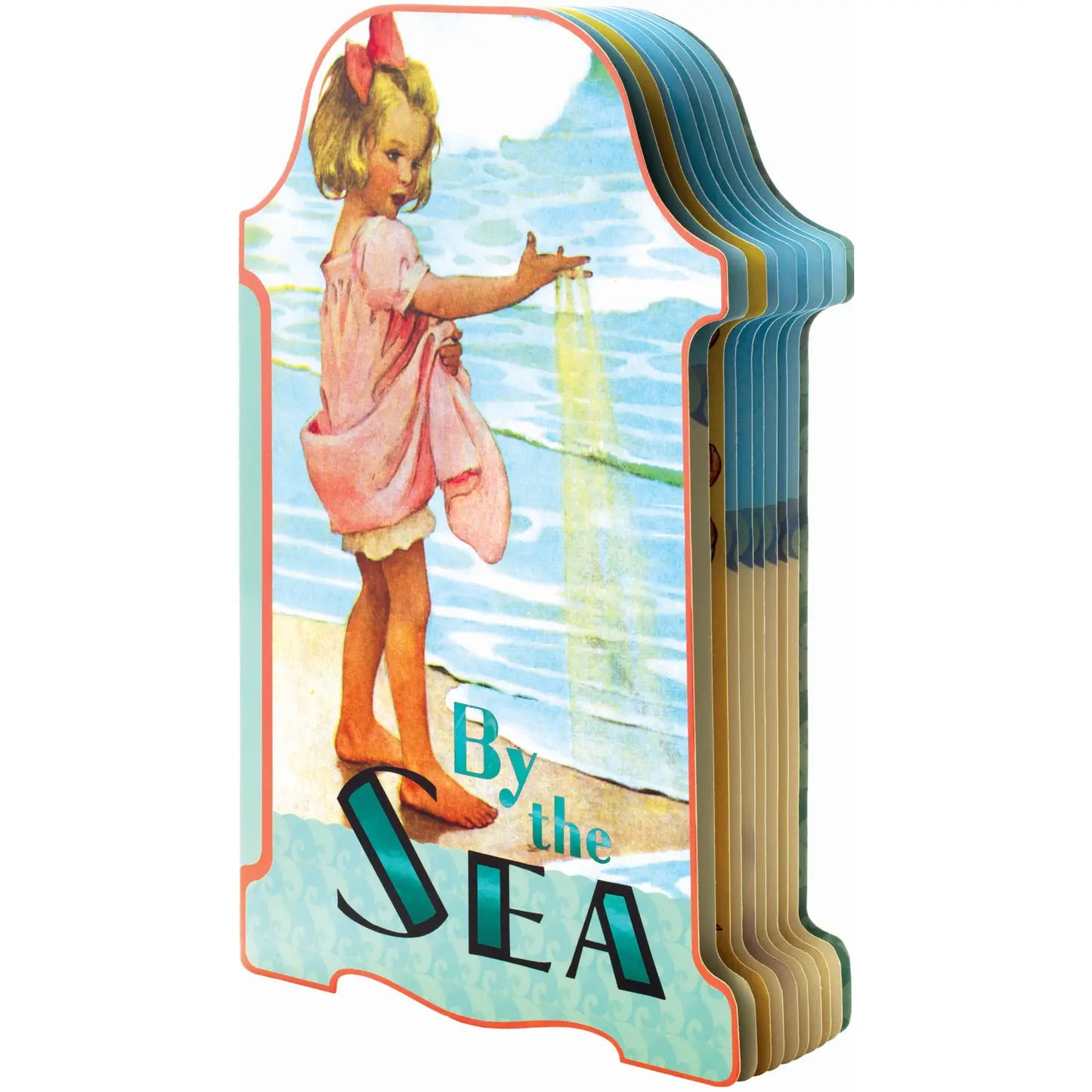 By the Sea - Vintage Children's Picture Book