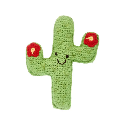 Cactus Crochet Rattle