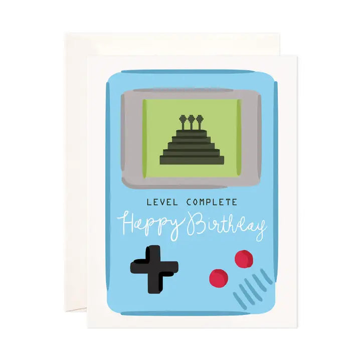 Level Complete Birthday Greeting Card