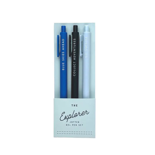 The Explorer Jotter Gel Pen Set