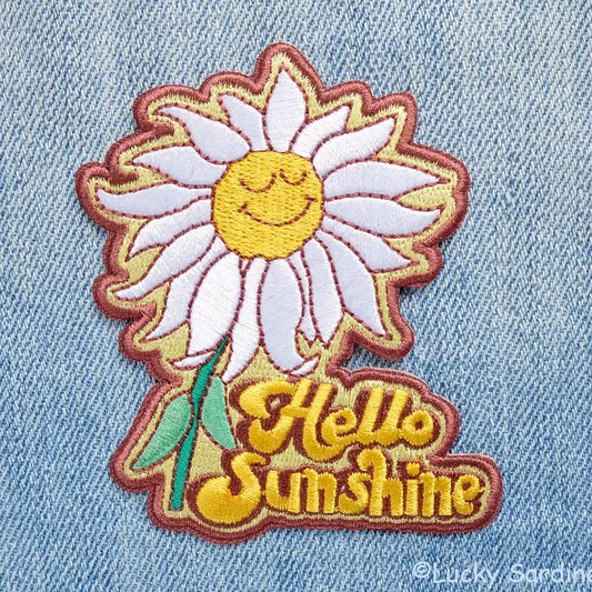 Hello Sunshine Iron-On Patch