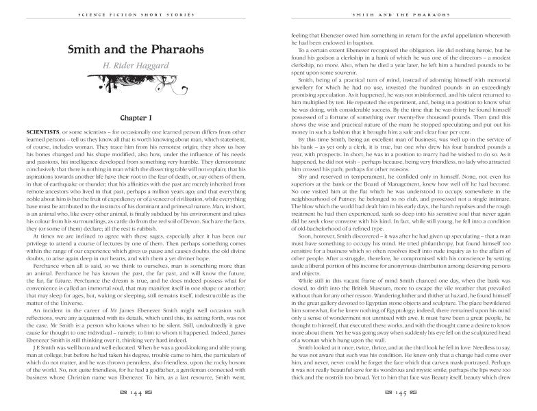 Science Fiction Short Stories