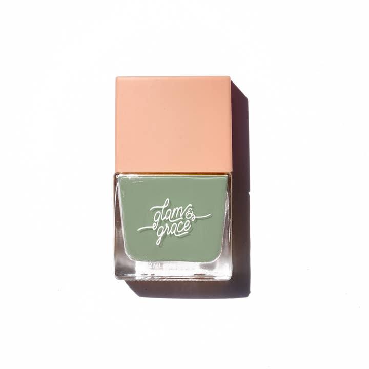 Glam & Grace Sage Nail Polish