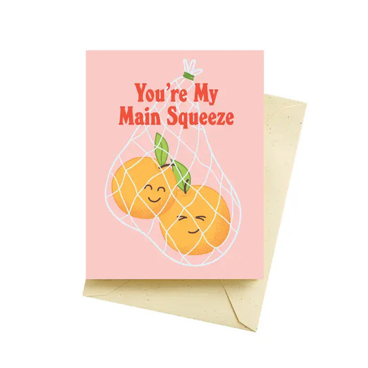 Main Squeeze Love Card