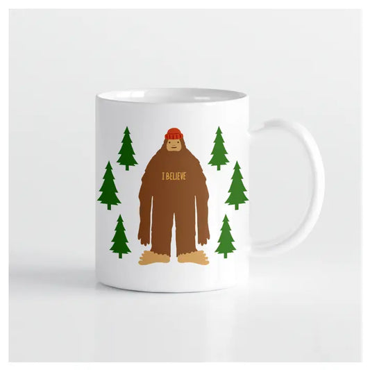 Bigfoot I Believe Mug