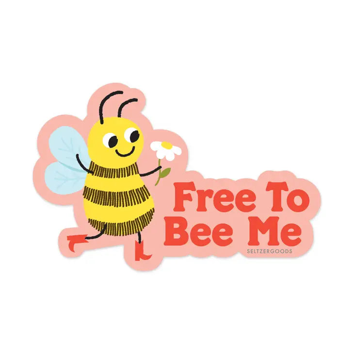 Free Bee Sticker