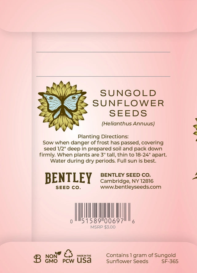 Sungold Sunflower Seeds