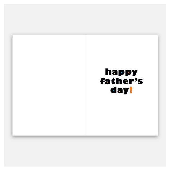 Boom Box Father's Day Card