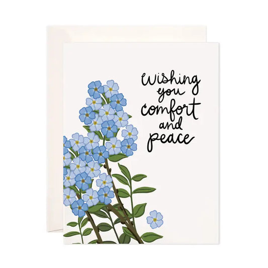 Comfort and Peace Greeting Card
