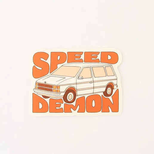 Speed Demon Vinyl Sticker