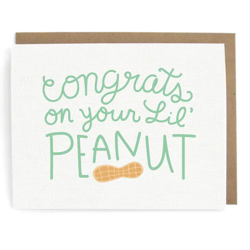 Congrats on Your Lil' Peanut Card