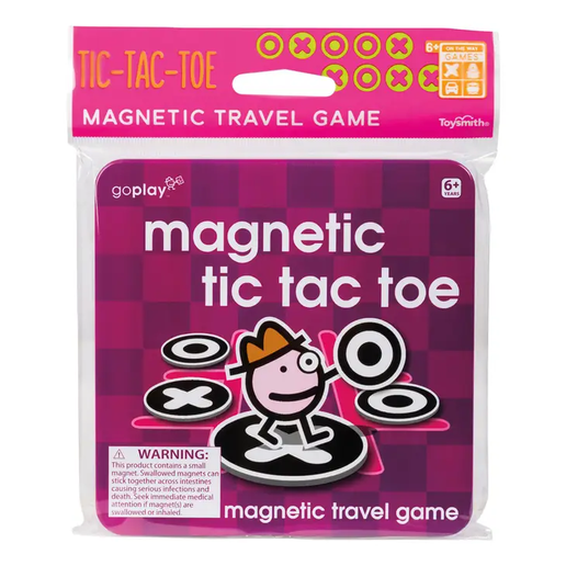 Magnetic Tic-Tac-Toe Travel Game
