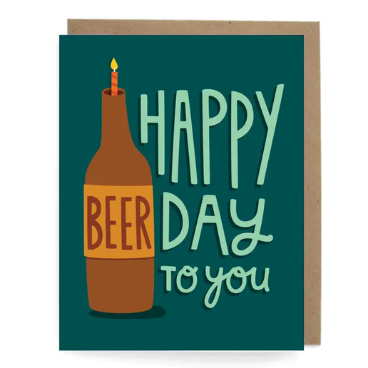 Happy Beerday Card