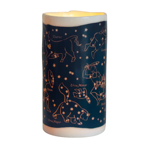 Constellation Teal Light Holder