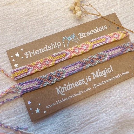 Braided Friendship Bracelets - Set of Two