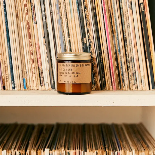 Teakwood & Tobacco Soy Candle - 3.5 oz